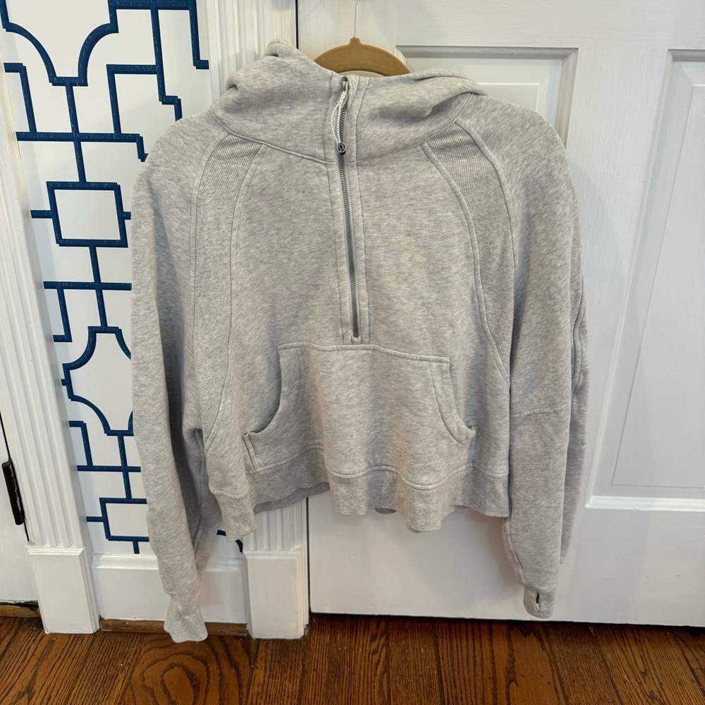 Lululemon oversized scuba half zip